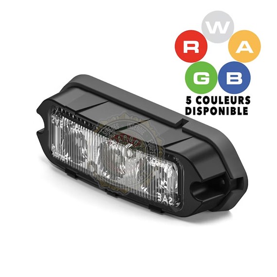 Fusion Feu de pénétration a 3 LED Puissant 5 Watt Fabrication USA avec 5 Ans de Garantie Fusion T3